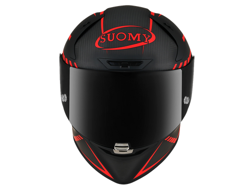 Suomy "SR-GP" Carbon Helmet Supersonic Gloss Black/Red Size S