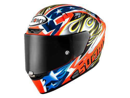 Suomy "SR-GP" Helmet Glory Race Blue/Orange Size XL