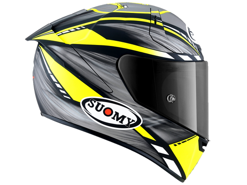 Suomy "SR-GP" Helmet On Board Matte Grey/Hi-Viz Size XXL