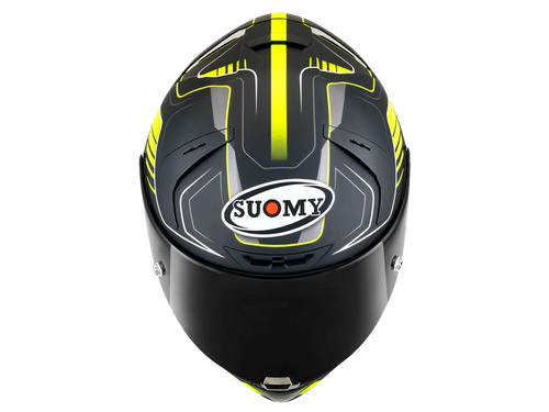 Suomy "SR-GP" Helmet Gamma Matte Black/Hi-Viz Size S