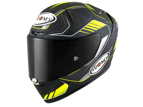 Suomy "SR-GP" Helmet Gamma Matte Black/Hi-Viz Size S