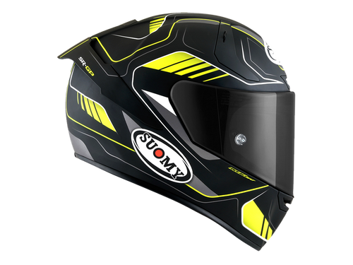 Suomy "SR-GP" Helmet Gamma Matte Black/Hi-Viz Size L