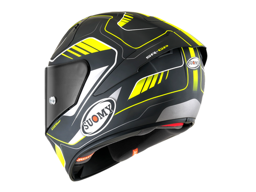 Suomy "SR-GP" Helmet Gamma Matte Black/Hi-Viz Size XXL