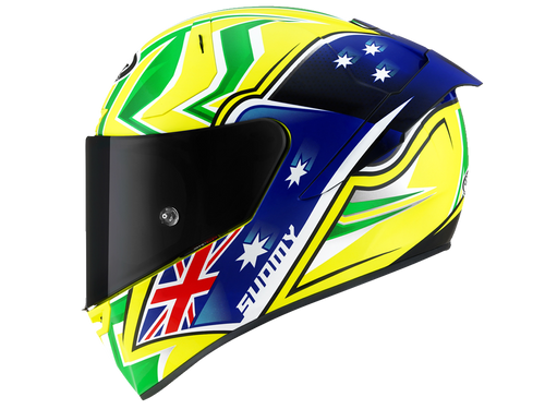 Suomy "SR-GP" Helmet Top Racer Hi-Viz Size L