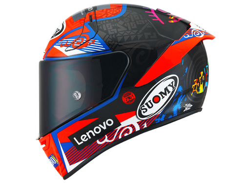 Suomy "SR-GP" Helmet Bagnaia Replica (Sponsor Logos) Size XL