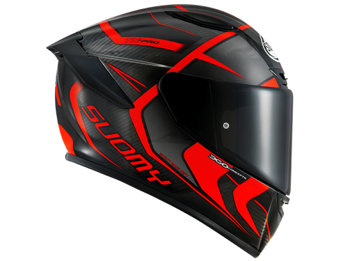Suomy "TX-Pro" Carbon Helmet Advance Matte Black/Red Size M