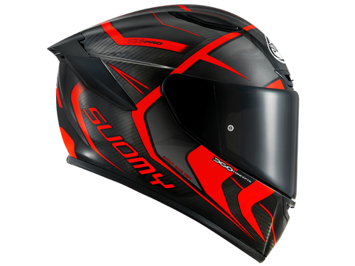 Suomy "TX-Pro" Carbon Helmet Advance Matte Black/Red Size L