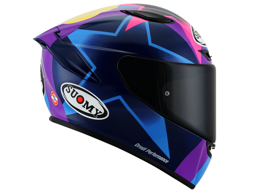 Suomy "Track-1" Helmet Bastianini Replica Size XS