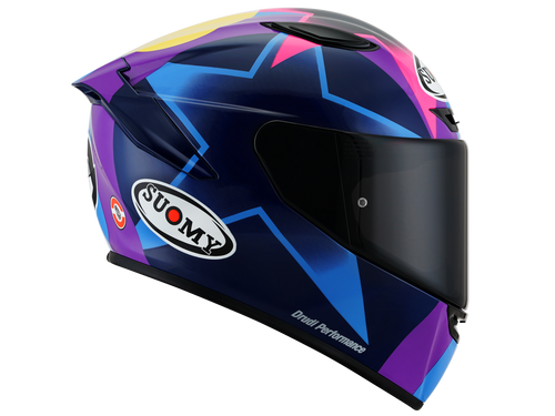 Suomy "Track-1" Helmet Bastianini Replica Size L