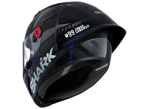 Shark "Race-R Pro GP" Lorenzo Helmet Black/Anthracite/Blue Size L