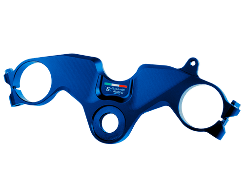 Bonamici Top Triple Clamp Yamaha R7 (Blue) (Street) (22-25) 