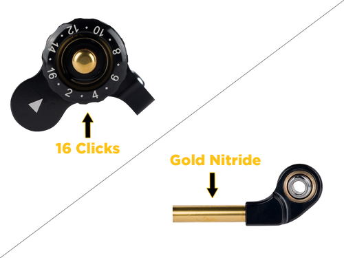 Stop Tank Slappers...16-Clicks Adjustable Steering Stabilizer S1000RR