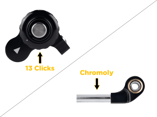 Stop Tank Slappers...13-Clicks Adjustable Steering Stabilizer Ducati 749