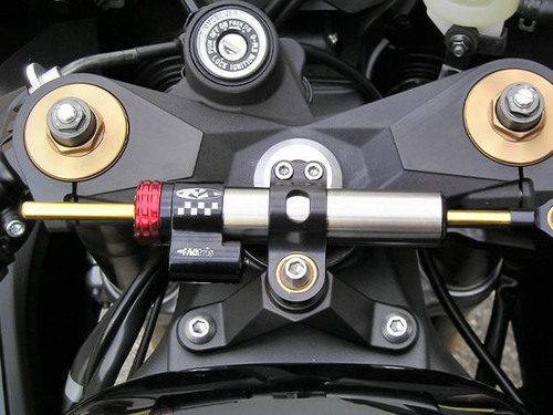 Matris Kawasaki ZX-10R Steering Damper (Sport) (2016+) Installed