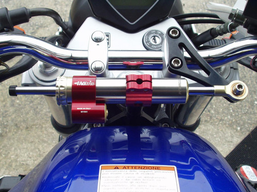 SV 650 Upgrade Steering Damper Installed