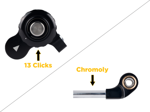 Bolt On Street Triple Stability with 13 Levels of Damping