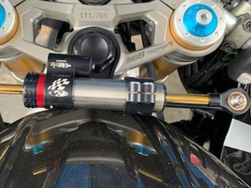 Triumph Daytona 765 Moto2 Steering Damper Upgrade Bolt-on