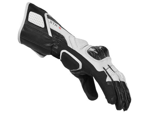 Spidi STR-6 Gloves Black / White Side