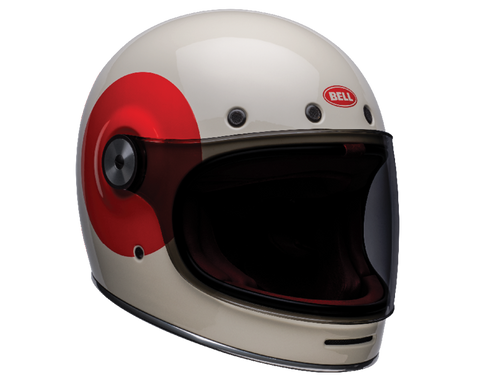 Bell "Bullitt" Helmet Gloss Vintage White / Red