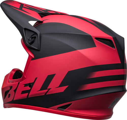 Bell "MX-9" Mips Helmet Disrupt Matte Black/Red Size