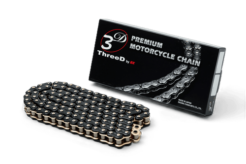 EK ThreeD Premium Sportbike Motorcycle Chain (525): MOTO-D Racing