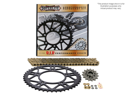 Superlite BMW S1000RR Motorcycle Racing Chain & Sprocket Kit (10-11) | 520 Conversion: MOTO-D Racing