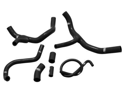 Samco Replacement Radiator Hose Kit Honda CBR 1000RR (Y-Piece Racing) (2012+) (Black)