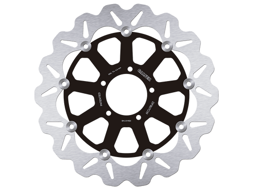 Galfer Ducati Hypermotard 1100 EVO SP Front Brake 320mm Floating Wave Rotor (2013) (DF807CW-D)