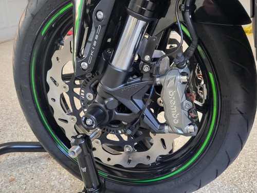 Galfer Kawasaki Z H2 / R / SX Front Brake 330mm Floating Wave Rotor (Left Side Only) (2020+) (DF194CWI-B)