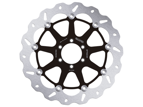 Galfer KTM 690 SMR Front Brake 320mm Floating Wave Rotor (Left Side Only) (02-08) (DF783CWI-A)