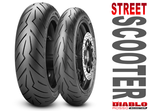Pirelli Diablo Rosso Scooter Tires | Save Here