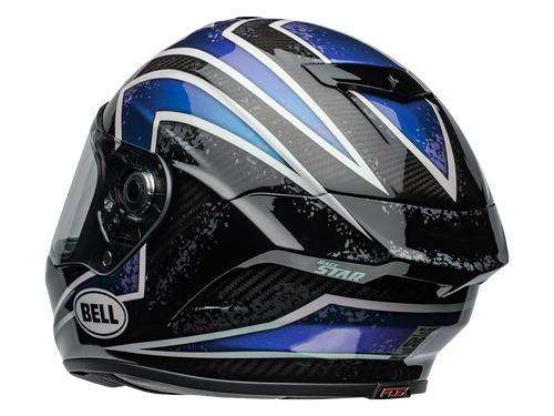 Bell Carbon "Race Star" Flex DLX Helmet Xenon Orion/Black