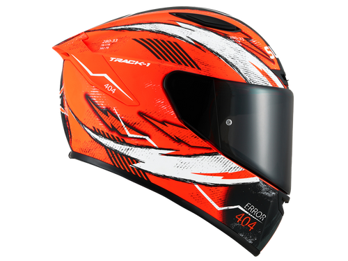 Suomy "Track-1" Helmet 404 Orange/White
