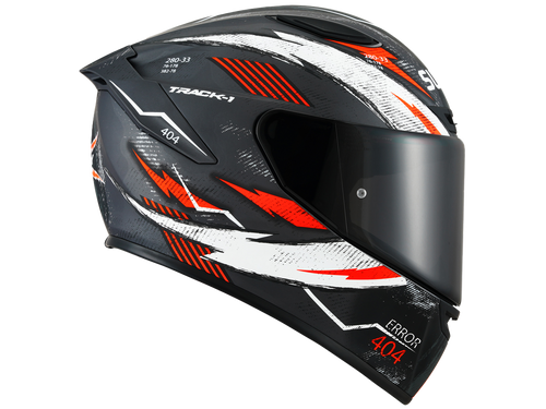 Suomy "Track-1" Helmet 404 Anthracite/Red