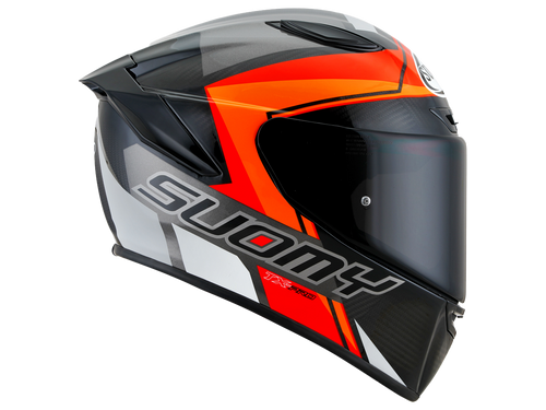 Suomy "TX-Pro" Carbon Helmet Glam Orange/Gray