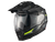 Nexx X.WED3 Trailmania Matte Green/Neon Adventure Riding Moto Helmet Front