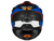 Nexx X.WED3 Keyo Matte Blue/Red Carbon Helmet: MOTO-D Racing