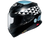 Shoei RF-1400 Shakin Helmet TC2 Black/White/Lt Bluev
