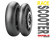 Pirelli Diablo SC Scooter Race Slicks Tire Set (Front 100/80 + Rear 120/80) (10")