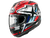 Arai Corsair-X Takumi Frost Helmet Red/Blue/Yellow