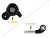 13-Clicks Adjustable Steering Stabilizer F900R
