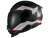 Nexx X.WST3 Helmet Carbon Manga White / Red (+dark smoke visor)