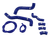 Samco Radiator Hose Kit Ducati Panigale V2 (2025+) (Blue)