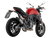 Arrow Ducati Monster V2 Round Sil Silencer Exhaust