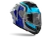 Airoh GP800 Competition Motorcycle Helmet Blue Gloss