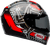 Bell "Qualifier DLX" Mips Motorcycle Helmet Isle Of Man 2020 Gloss/Red/Black/White motorcycle helmet