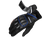 Spidi X-Force Motorcycle Summer Touring Gloves Black / Blue Zipper