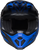 Bell "MX-9" Mips Helmet Disrupt Matte Black/Blue Size