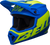 Bell "MX-9" Mips Helmet Disrupt Matte Classic Blue/Hi-Viz Yellow