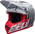 Bell "Moto-9S" Flex Helmet Sprint Matte/Gloss White/Red
